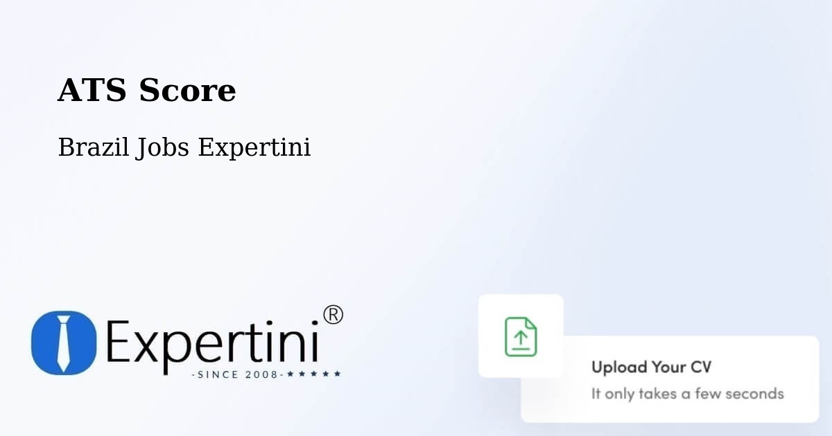 Resume ATS Score & Job Description Match Tool – Japi - Brazil Jobs Expertini